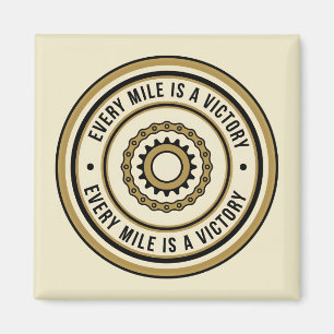 Motorrad-Entfernungs-Erfolgsstil Magnet