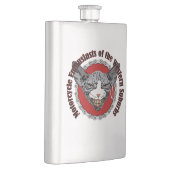 Motorrad-Enthusiast-Flasche Flachmann (Rechts)