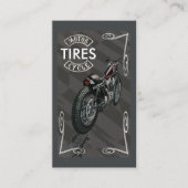 Motorrad ermüdet Visitenkarte (Vorderseite)