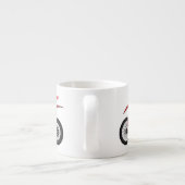 Motorrad Espressotasse (Rückseite)