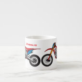 Motorrad Espressotasse (Vorderseite)