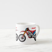Motorrad Espressotasse (Vorderseite Rechts)