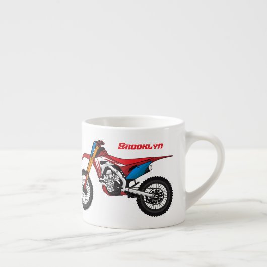 Motorrad Espressotasse (Rechts)