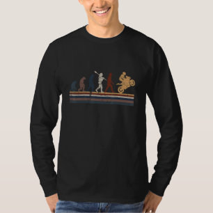Motorrad-Evolution Vintag Shadow Biker Motorrad T-Shirt