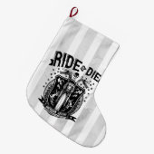 Motorrad fahren oder Die II Großer Weihnachtsstrumpf (Vorderansicht (hängend))