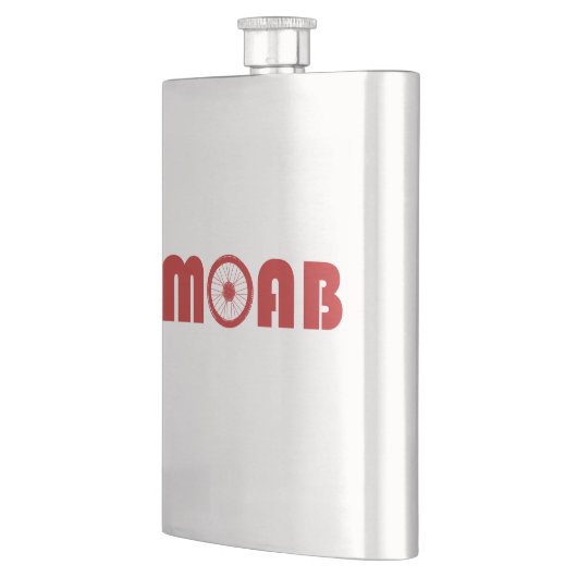 Motorrad (Fahrrad) Flachmann (Links)