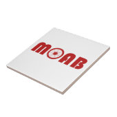 Motorrad (Fahrrad) Fliese (Seite)