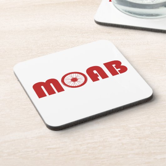 Motorrad (Fahrrad) Getränkeuntersetzer (Linke Seite)