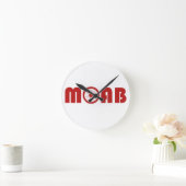 Motorrad (Fahrrad) Runde Wanduhr (Zuhause)