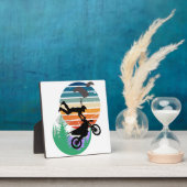 Motorrad, Fallschirme und im Freien Fotoplatte (InSitu)