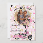 Motorrad-Foto Save the Date (Vorderseite)