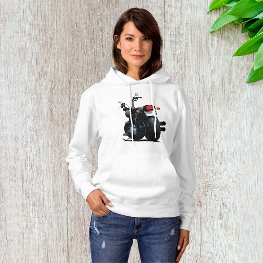 Motorrad-Frauen Hoodie