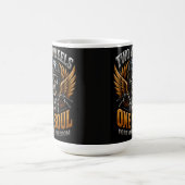 🦅 Motorrad-Freiheitsgrafik für Fahrer 🏍️ Kaffeetasse (Mittel)