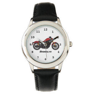Motorrad für coole Kreuzfahrten Armbanduhr