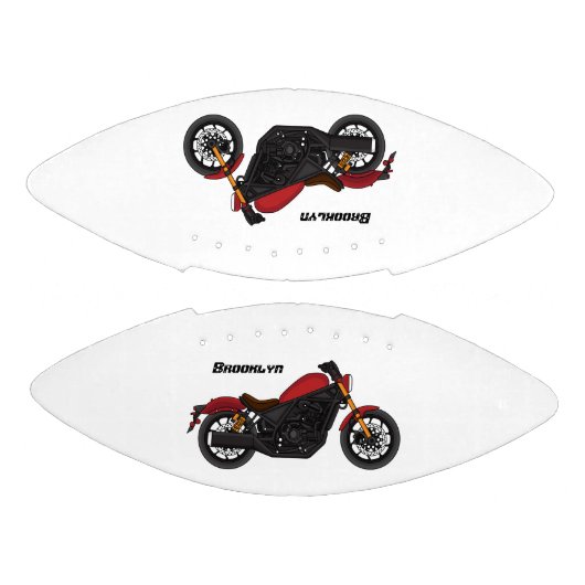 Motorrad für coole Kreuzfahrten Football (Paneele)