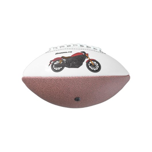 Motorrad für coole Kreuzfahrten Football (Gedreht 270)