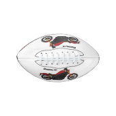 Motorrad für coole Kreuzfahrten Football (Vorderseite)