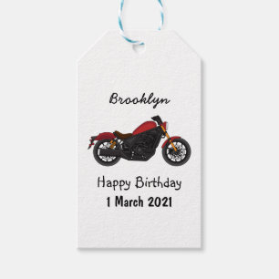 Motorrad für coole Kreuzfahrten Geschenkanhänger