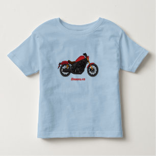 Motorrad für coole Kreuzfahrten Kleinkind T-shirt
