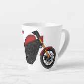 Motorrad für coole Kreuzfahrten Milchtasse (Rechte Ecke)