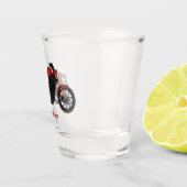 Motorrad für coole Kreuzfahrten Schnapsglas (Rechts)
