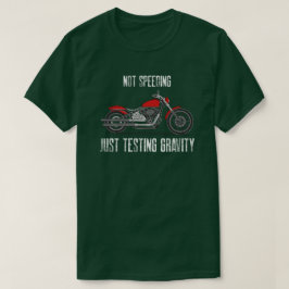 Motorrad für den coolen Typ T-Shirt