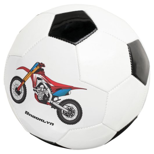 Motorrad Fußball (Dreiviertel)