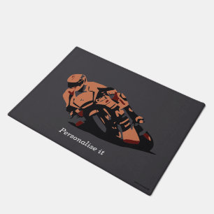 Motorrad Fußmatte