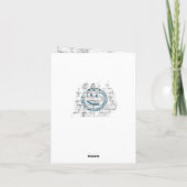 Motorrad 'Geburtstag 32nf noch Got Karte (Rückseite)