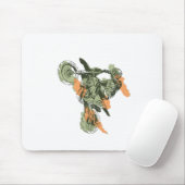 Motorrad - Geländefahrer Mousepad (Mit Mouse)