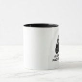 Motorrad geparkt außerhalb des Büros eines Tasse (Zentrum)