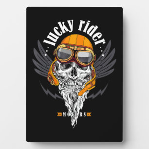 Motorrad-Geschenk für Motorradliebhaber Fotoplatte