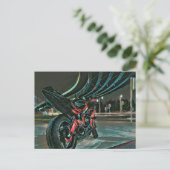 Motorrad-Geschenke für Freund Postkarte (Stehend Vorderseite)