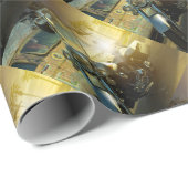 Motorrad Geschenkpapier (Rolleneckpunkt)