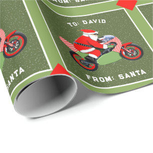Motorrad Geschenkpapier
