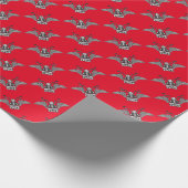 Motorrad Geschenkpapier (Ecke)