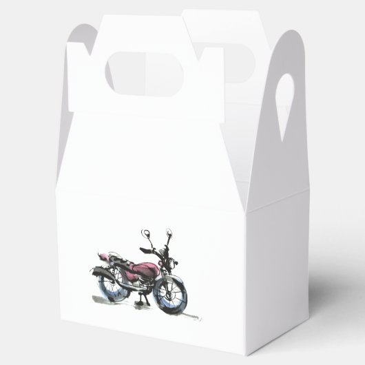 Motorrad Geschenkschachtel (Geöffnet)