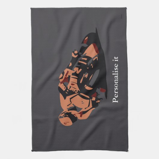 Motorrad Geschirrtuch (Vertikal)