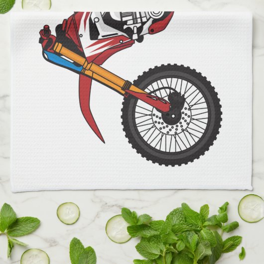 Motorrad Geschirrtuch (Gefaltet)