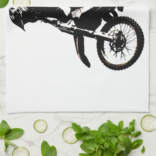 Motorrad Geschirrtuch (Gefaltet)