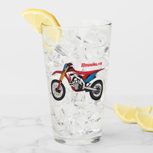 Motorrad Glas (Vorderseite Ice)
