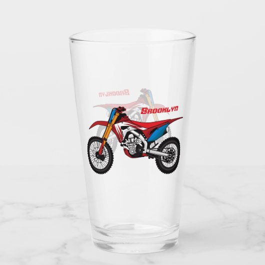 Motorrad Glas (Vorderseite)