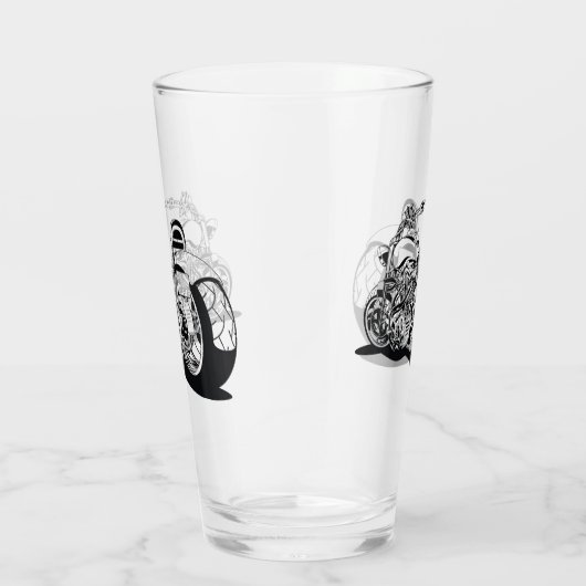 Motorrad Glas (Rechts)