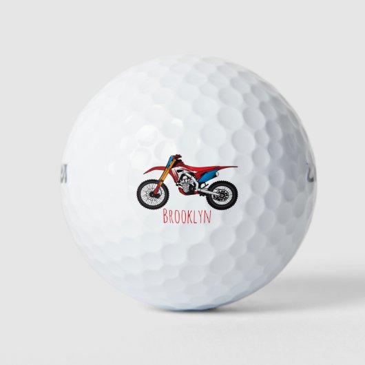 Motorrad Golfball (Vorderseite)