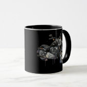 Motorrad H.D Tasse (VorderseiteRechts)