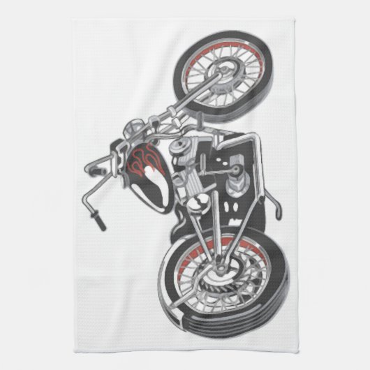 Motorrad. Handtuch (Vertikal)