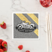 Motorrad-Happy Geburtstag Party Servieren Serviette (Beispiel)