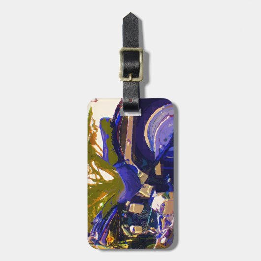 Motorrad Harley-FatBoy-1998 Gepäckanhänger (Vorderseite vertikal)