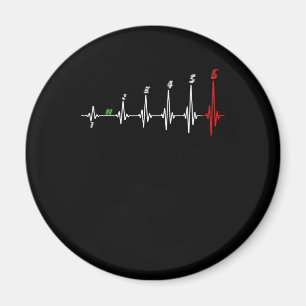 Motorrad-Heartbeat-Speed-Bike-Motocross Magnet