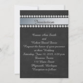 Motorrad-Hochzeits-Einladung mit Weckglas Einladung (Rückseite)